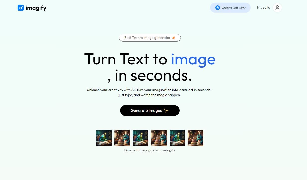 Text to image AI